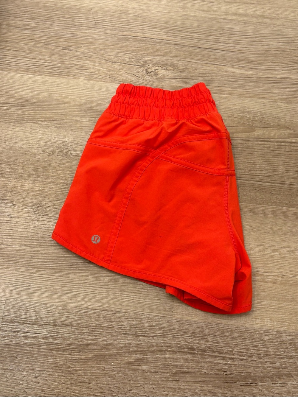 lululemon athletica tracker shorts red